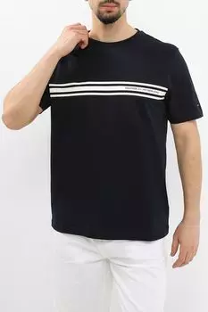 Футболка хлопковая с логотипом Tommy Hilfiger