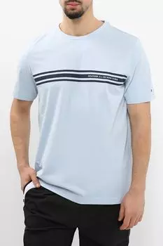 Футболка хлопковая с логотипом Tommy Hilfiger
