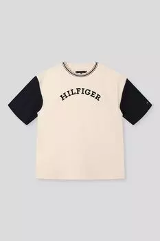 Футболка хлопковая с логотипом Tommy Hilfiger