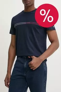 Футболка хлопковая с логотипом Tommy Jeans