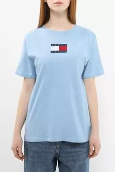 Футболка хлопковая с логотипом Tommy Jeans