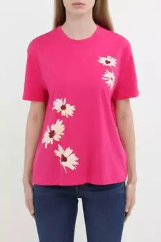 Футболка хлопковая с принтом Esprit Casual