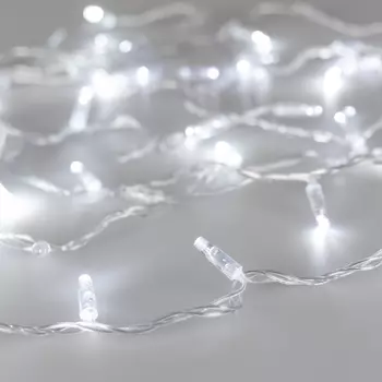 Уличная светодиодная гирлянда Ardecoled нить 230V белый ARD-String-Classic-1000-Clear-100Led-Pulse White 031638