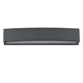 Уличный настенный светильник Ideal Lux Andromeda AP2 Antracite 092355