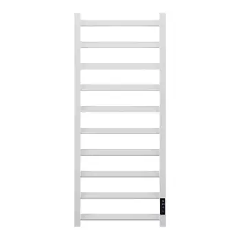 Полотенцесушитель электрический Point Атлант PN18840W П10 400x1000, диммер справа, белый