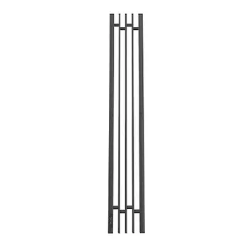 Полотенцесушитель электрический Point Фрея PN20732GB П2 180x1200 диммер слева, графит блеск