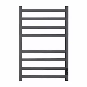 Полотенцесушитель электрический Point Меркурий PN83858GR П8 500x800, диммер справа, графит премиум