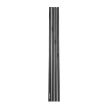 Полотенцесушитель электрический Point Пиано PN19722BC 150x1200 диммер слева, черный/хром
