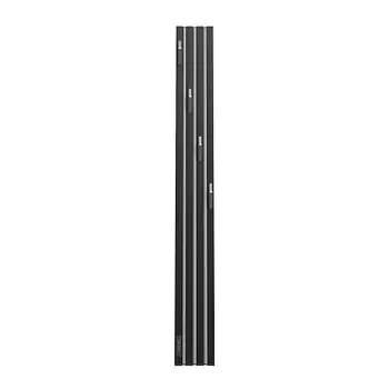 Полотенцесушитель электрический Point Пиано PN19722BGB 150x1200 диммер слева, черный/графит блеск