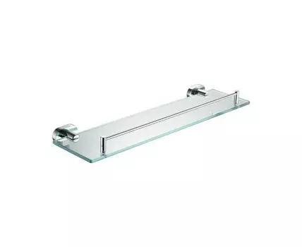 Полка стеклянная BELZ B90007, хром