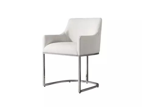 Полукресло EMERY CURVED-BACK TRACK POLISHED 1