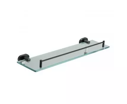 Полка стеклянная Shevanik SG5119H, черный