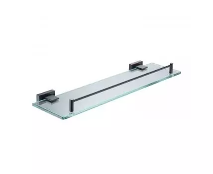 Полка стеклянная Shevanik SG5619H, черный