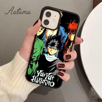 Чехол для телефона YuYu Hakusho для iPhone 11 12 13 14 Pro Max mini X XR XS SE 2020 5 6S 7 8 Plus Samsung Galaxy S21 S22 Cover shell iPhone 6plus