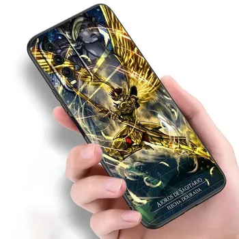 Чехол для телефона Anime Saint-Seiya для Xiaomi Redmi Note 10 9 Pro Max 10S 10T 9A 9C 9S 9T 8A 8T 8 7 Pro Мягкий черный чехол из ТПУ Redmi 8