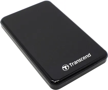 Внешний жесткий диск (HDD) Transcend 1Tb StoreJet 25A3, 2.5", USB 3.1, черный (TS1TSJ25A3K)