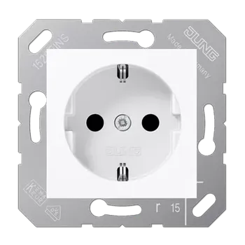 Розетка Schuko Jung CD5120BFWW