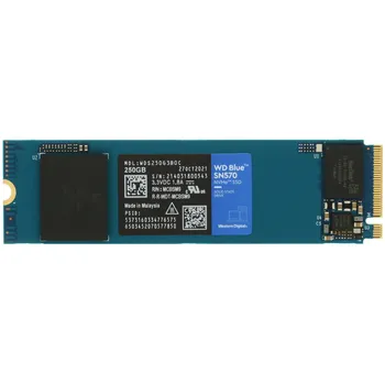 Твердотельный накопитель (SSD) Western Digital 250Gb SN570, 2280, M.2, NVMe (WDS250G3B0C)