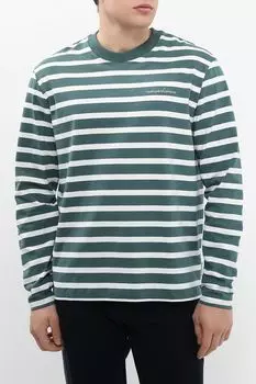 Лонгслив хлопковый в полоску Marc O'Polo Denim