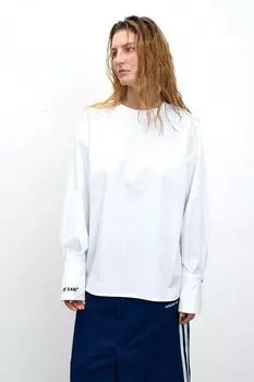 Лонгслив из рубашечной ткани АT EASE