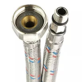 подводка для смесителя FIL-NOX 1/2 ВР-М10 0,8м короткий штуцер