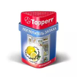 поглотитель запаха TOPPERR 3116 ЛИМОН гель-уголь для холодильников
