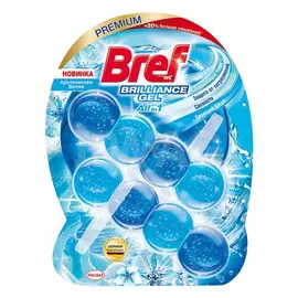 подвеска для унитаза BREF Brilliance Арктическая Волна гель 2х42г