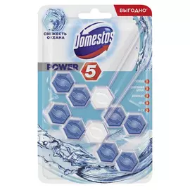 подвеска для унитаза DOMESTOS Power 5 Свежесть океана 2х55г