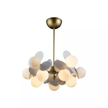 Подвесная люстра светодиодная для детской 10008/10 Loft It MATISSE white шарики