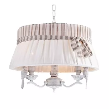 Подвесная люстра с птичками Maytoni Bird ARM013-33-W