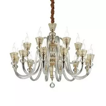 Подвесная люстра SP18 Ideal Lux Strauss подсвечник