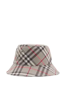 Панама в клетку BURBERRY, серый