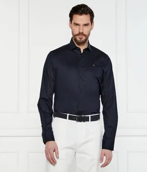 Рубашка Slim fit Tommy Hilfiger, синий