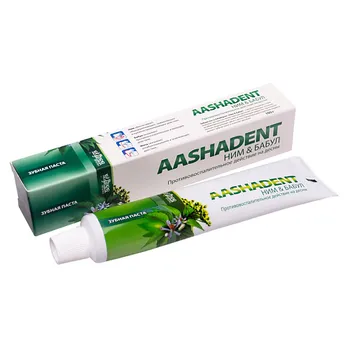 AASHA HERBALS Зубная паста Ним-Бабул 100.0