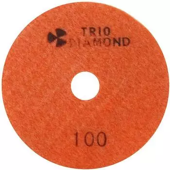 Алмазный гибкий шлифовальный круг Trio-Diamond Черепашка №100 340100 (100 мм)