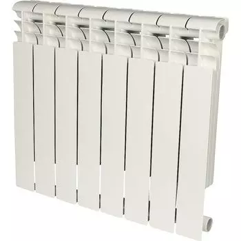 Алюминиевый радиатор Rommer Profi 500, 8 секций