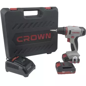 Аккумуляторная дрель-шуруповерт Crown CT21081H-2 BMC