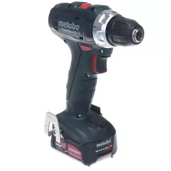 Аккумуляторная дрель-шуруповерт Metabo PowerMaxx BS 12 601036500 (вес 1 кг, две батареи)