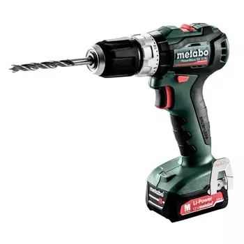 Аккумуляторная ударная дрель-шуруповерт Metabo PowerMaxx SB 12 BL 601077500