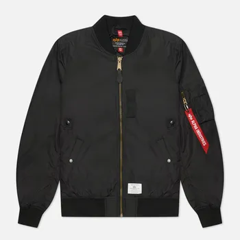 Мужская куртка бомбер Alpha Industries L-2B Skymaster Gen II, цвет чёрный, размер XL