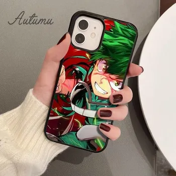 Чехол для телефона «Anime My Hero Academia deku bakugou Boku no» для iPhone 11 12 13 14 Pro Max mini XR XS SE 2020 5 7 8 Plus iPhone 6plus