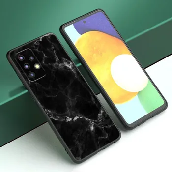 Черный и белый мраморный чехол для Samsung A04 A21 A30 A50 A52 S A13 A14 A22 A23 A32 A53 A73 5G A11 A12 A31 A33 A51 A70 A71 A72 Samsung A04 4G