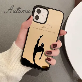 Чехол для телефона «Танцевальная гимнастика» для iPhone 11, 12, 13, 14 Pro Max mini X XR XS SE 2020, 5, 6S, 7, 8 Plus, Samsung Galaxy S21 S22, чехол iPhone 6plus