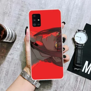 Чехол для телефона «Человек бензопилы Makima Power» для Samsung Galaxy A12 A22 A32 A42 A52 A72 A51 A71 5G A41 A31 A21 A02S M12 M21 M31 M30S Fun Samsung A12 5G