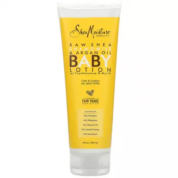 SheaMoisture, Raw Shea Chamomile & Argan Oil Baby Lotion, All Skin Types, 8 fl oz (237 ml)