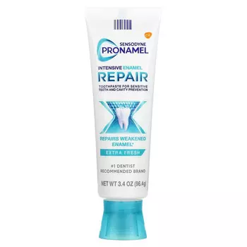 Sensodyne, ProNamel, Зубная паста для интенсивного восстановления эмали, очень свежая, 3,4 унции (96,4 г)