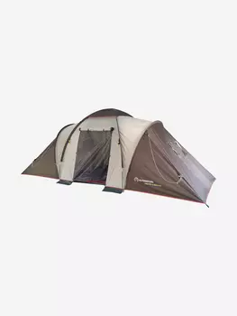 Палатка 4-местная Outventure Twin Sky 4 Comfort, Бежевый, размер Без размера