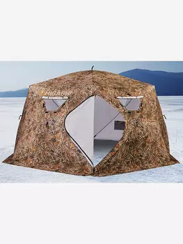 Палатка HIGASHI Camo Yurta Pro DC, Коричневый