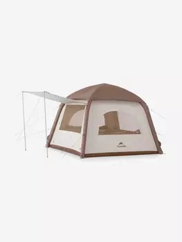 Палатка Naturehike Ango Air, 2-местная, быстросборная, надувной каркас, бежевая, Бежевый
