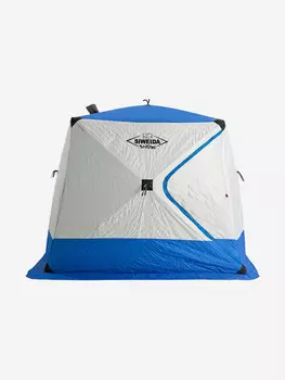 Палатка зимняя куб SIWEIDA SNOW трехслойная 240х240х210, Белый